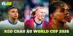 Kèo Châu Âu World Cup 2026