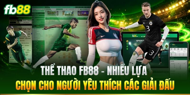 FB88 12 Thể thao – nhiều lựa chọn cho người yêu thích các giải đấu
